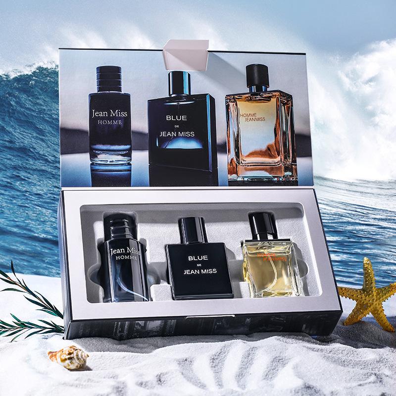 Blue men's perfume suit lasting eau de toilette wholesale earth wild cross border Vietnam perfume men's wood tone