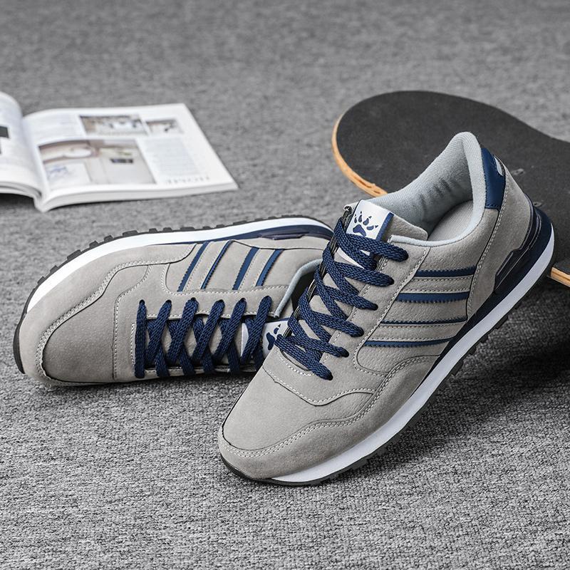 2026 Cross-Border Outdoor Four-Season New Men's Sports Casual Shoes, Comfortable and Breathable Men's Running Shoes, Outdoor Travel Shoes