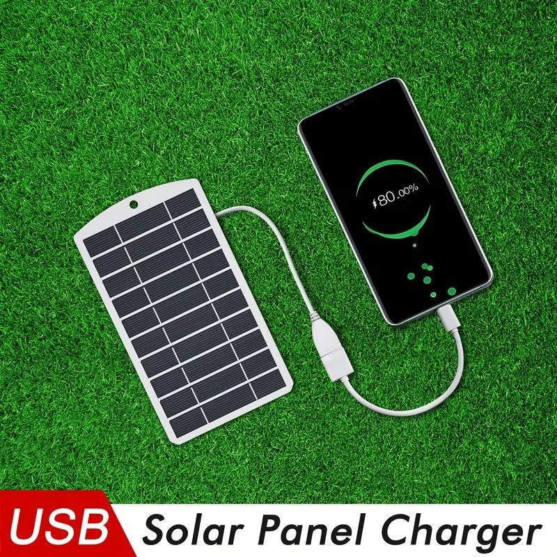 Solar charging 5V digital electronic products outdoor solar charging board outdoor equipment for emergency use
