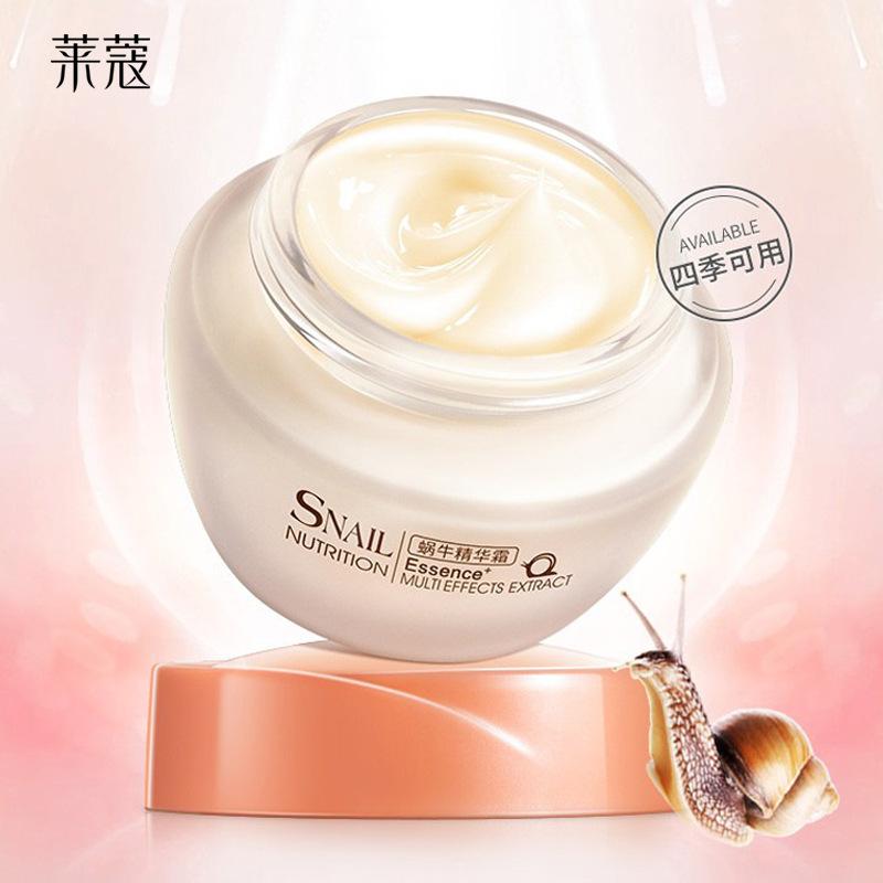 Lecco Snail Essence Cream Facial Hydrating Moisturizing Cream Refreshing and non-greasy Skin Care for Men and Women Students