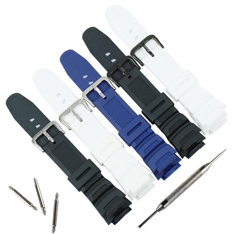 Resin Watch Strap Men's and Women's Accessories Suitable for Casio Ae-1200W Aq-S810W Sgw-400H Sgw-300