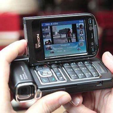 Classic recommend supply N93 stock mobile phone folding flip rotating design for traditional phone standby foreign trade
