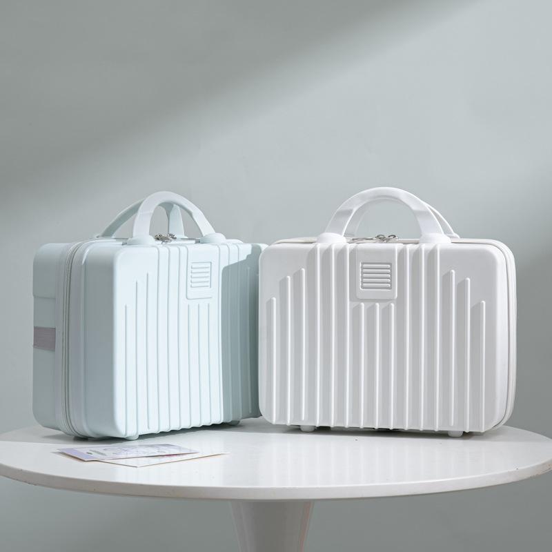 Suitcase Women's 14-inch Cosmetic Case Gift Box Small Lightweight Travel Storage Bag Hangable Luggage Box