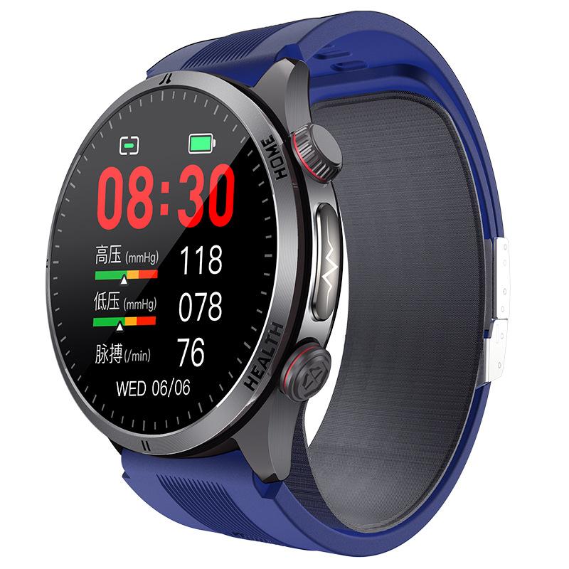 New Cross-Border Smart Watch S26 Air Pump Bluetooth Call Blood Pressure Blood Oxygen Sports Body Temperature Ecg Sleep Nfc