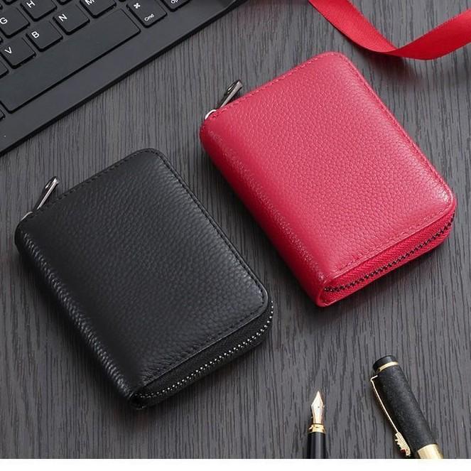 Card Bag Large Capacity Multi-Card Driver's License Jacket Men's and Women's Anti-degaussing Zero Wallet Integrated Exquisite High-end Compact
