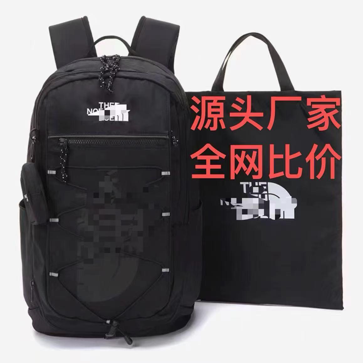 Manufacturer Wholesale Extra-Large North-Style Backpack, Large Capacity Outdoor Leisure Bag for Men and Women, Student Bag, Computer Bag