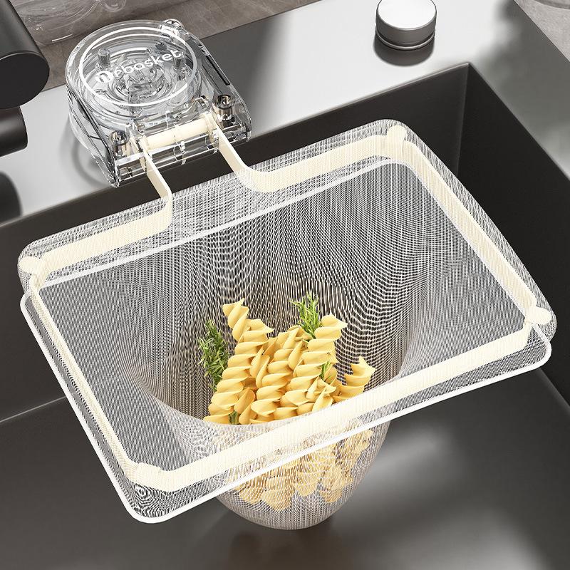 Suction Type Kitchen Sink Filter Net Rack Leftover Leftover Anti-blocking Dish Basin Sink Kitchen Waste Drain Net Rack
