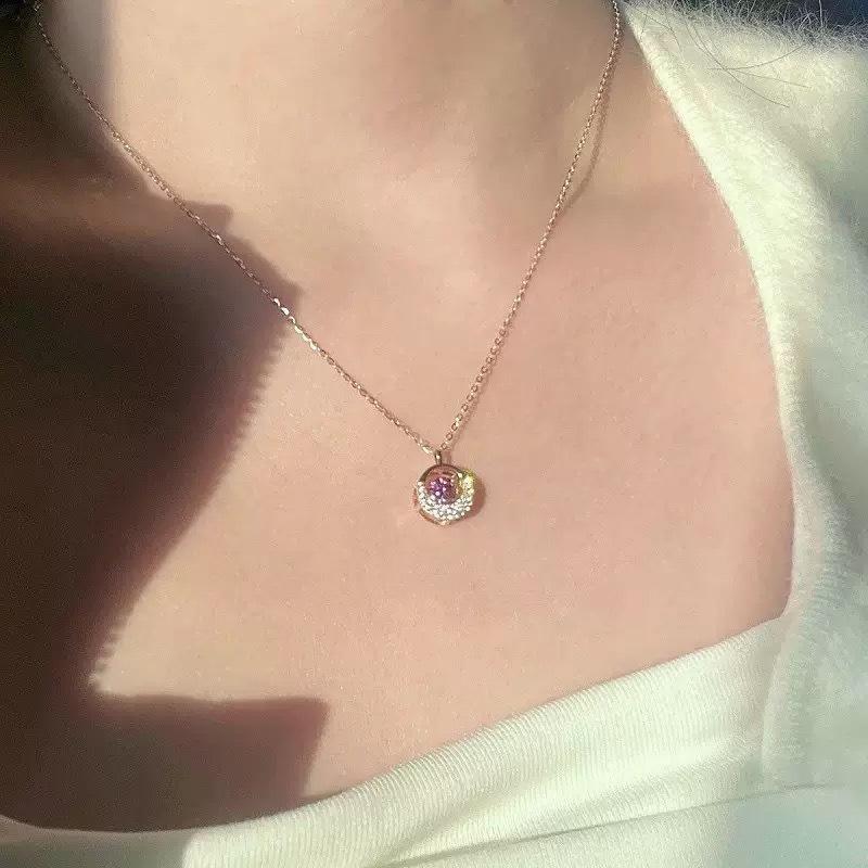 Beating Heart Necklace, Exquisite, High-End, Versatile, Stylish, Fashionable, New Style Clavicle Chain