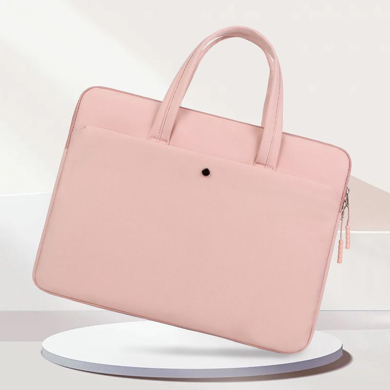 Wholesale Laptop Bag Briefcase for Women, Multifunctional Shockproof Computer Sleeve with Custom Logo Printing, Waterproof