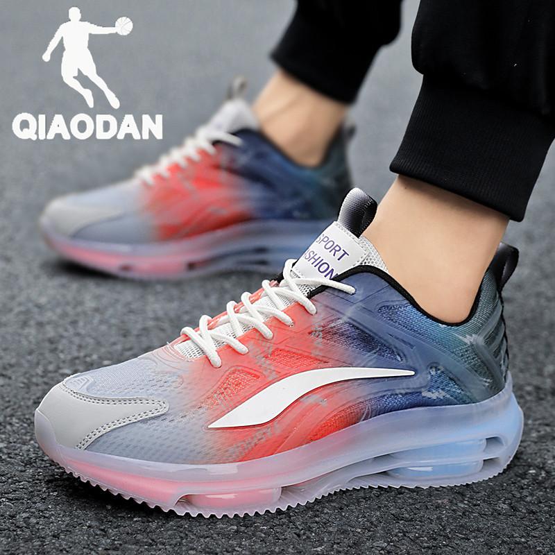 Jordan Clearance Autumn/Winter Men's Shoes Mesh Anti-Odor Sports Running Shoes Waterproof Breathable Height-Increasing Dad Shoes for Teenagers
