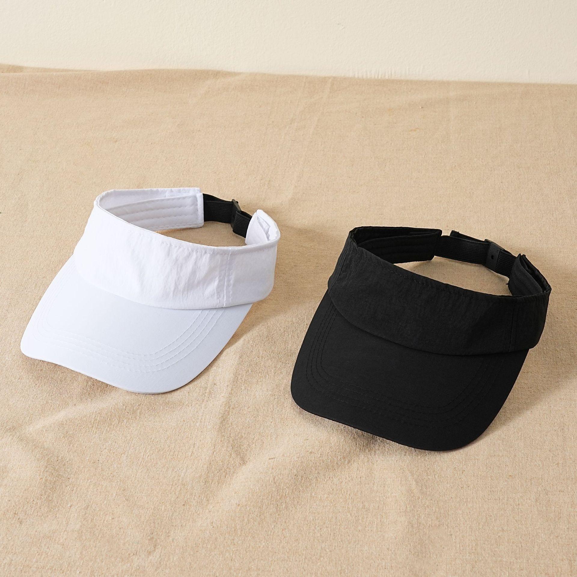Muji Quick-Drying Open-Top Hat for Summer Outdoor Sun Protection, Men's Marathon Running Sun Hat, Women's Sports Tennis Hat