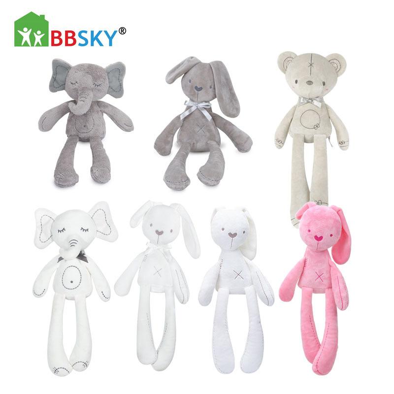 Cute Plush Long-Legged Rabbit Doll Baby Toy Sui Same Style Baby Soothing Sleeping Doll Spot Wholesale