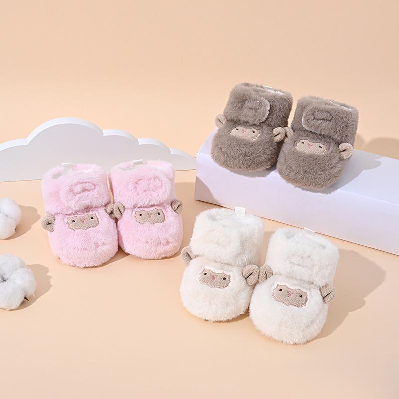 Autumn New Style Cloth Shoes for Infants and Toddlers, Soft-Soled, Non-Slip, Breathable, Comfortable, Xuebao Baby Warm Cotton Shoes