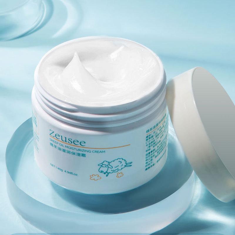 Sheep Oil moisturizing cream autumn and winter cream facial moisturizing skin care products female male students manufacturers spot wholesale