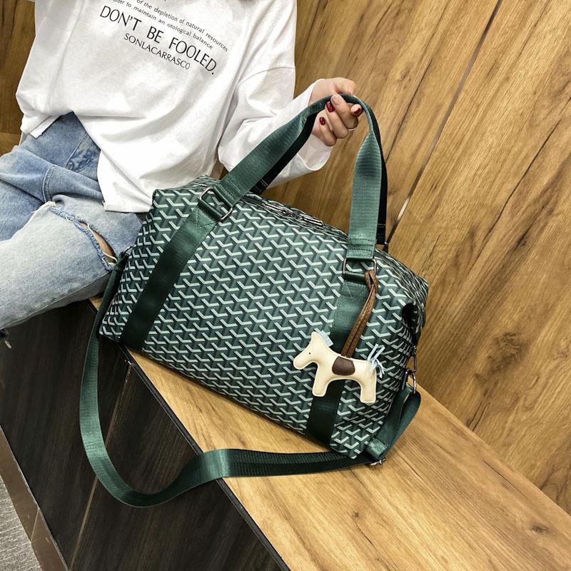 Fitness Bag, Short-Distance Business Trip Travel Bag, Large-Capacity Maternity Handbag, Dry and Wet Sports Shoulder Bag, Cross-Body Bag