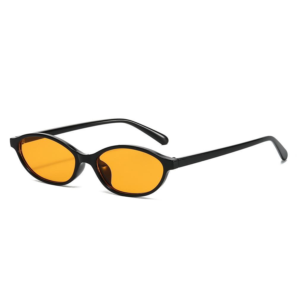 European and American Retro Sunshade Glasses American Trendy Full-Frame Sunglasses Cross-Border Fashion Versatile New Sunglasses