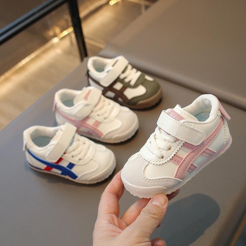 Children's sneaker 2025 Spring and Autumn New Boys White Shoes Girls Casual Shoes Toddler Shoes Forrest Gump Sneakers