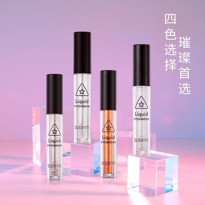 Bobani Liquid Eyeshadow One Drop of Tear Glitter Powder Explosive Glitter Single Color Highlight Extremely Flashing Eyeshadow Liquid