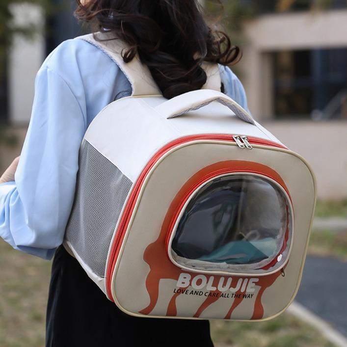 Cat Carrier, Portable Pet Bag, Large Capacity Pet Carrying Box for Cats and Dogs, Backpack Cat Carrier, Airline Crate