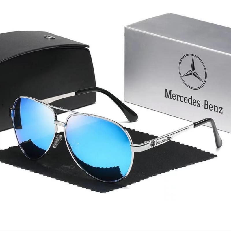Tiktok-Style Mercedes Uv Protection Sunglasses for Men, Fashionable Polarized Sunglasses for Women, Driving Glasses 737