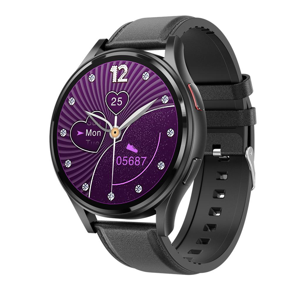 New Cross-Border Smart Watch Ge30 Bluetooth Call Body Temperature Ecg Blood Oxygen Blood Pressure Sleep Monitoring Bracelet Wholesale