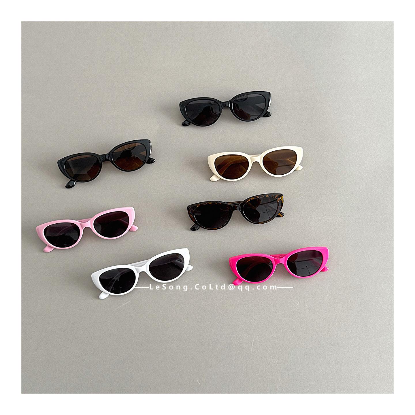 2026 Spring/Summer Baby Sunglasses, Personalized Retro Small Frame Trendy Street Style Sunglasses for Boys and Girls, Jelly Color Glasses