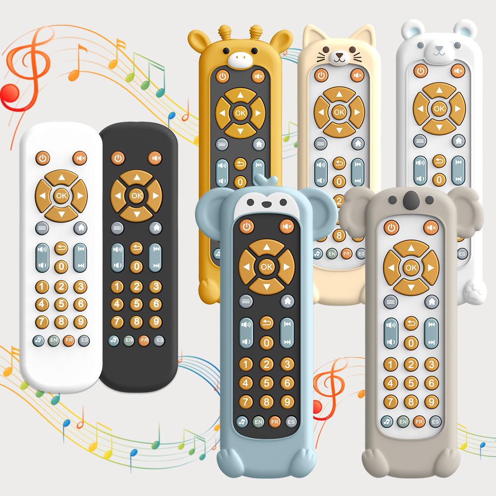 Cross-border Baby TV simulation remote control children TV remote control music learning early education educational baby toys