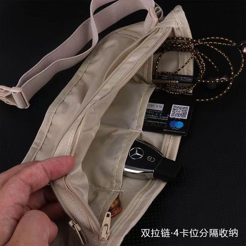 2026 New Model Cross-Border Passport Holder Money Belt Hidden Travel Wallet