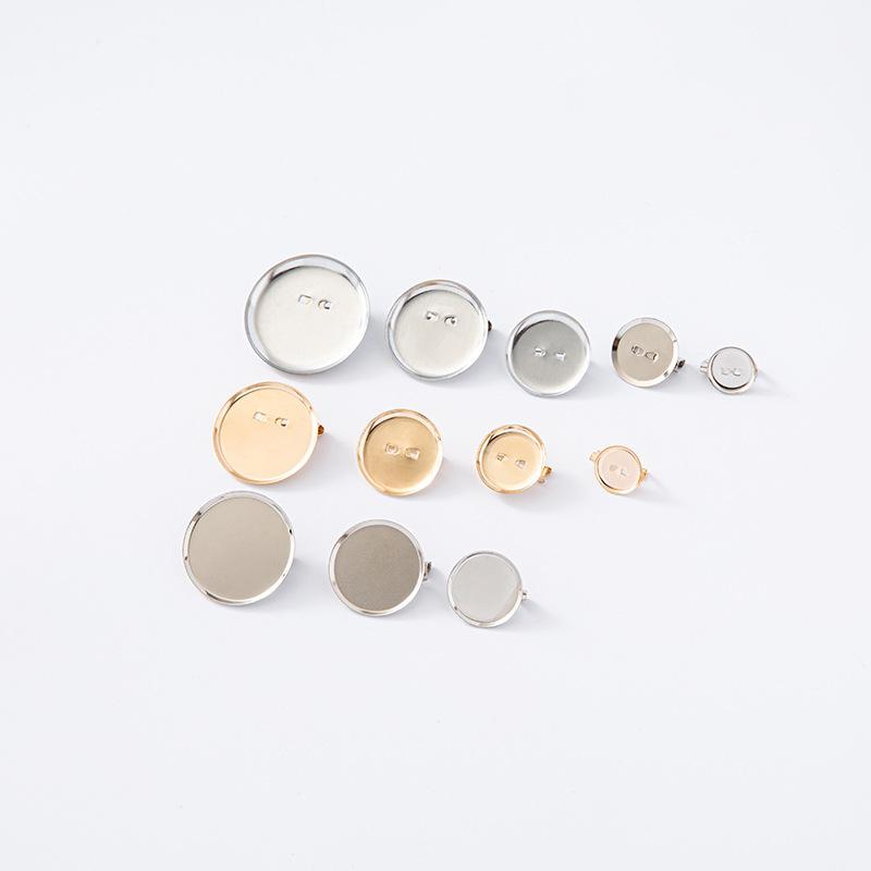 diy Korean disc pin round low brooch (1.5 cm-3.5cm) jewelry accessories wholesale large quantity and excellent price