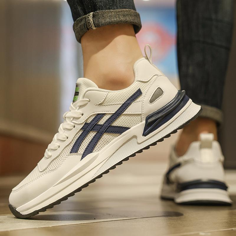Men's Shoes 2026 Casual Sports Travel Shoes Men's Spring Retro Mesh Breathable Running Trendy Shoes Comfortable Dad Shoes
