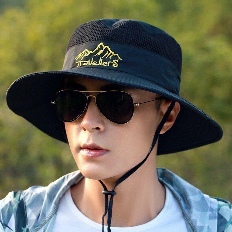 Hat Men's Summer Sun Hat Mountaineering Fishing Sun Hat Outdoor Breathable Sun Protection Hat Men's Cycling Hat Fisherman Hat
