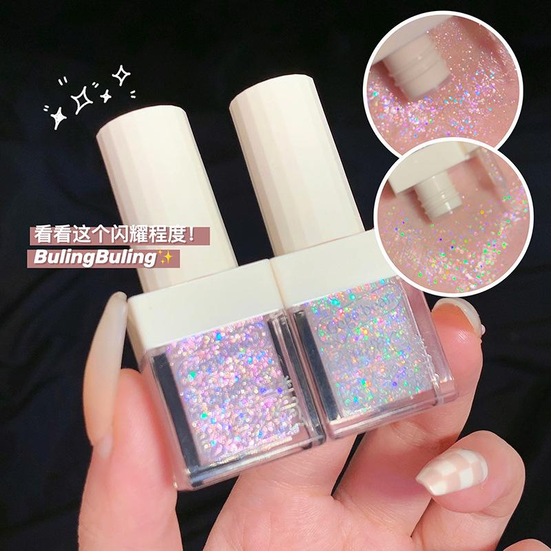 Gege Bear Liquid Eyeshadow Pearlescent Glitter Eye Shadow Brightening Liquid Tear Makeup Cross-Border