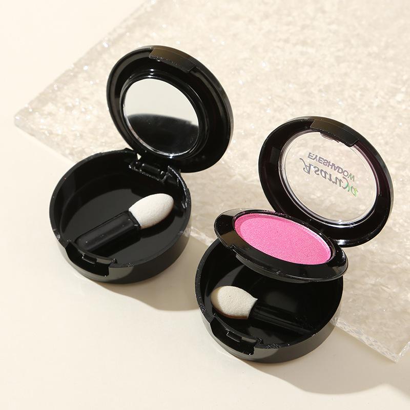 [Full Color Department Record] New Monochrome Color Eyeshadow Pearlescent Blue Green Purple Black White Red Gold Stage Makeup Makeup
