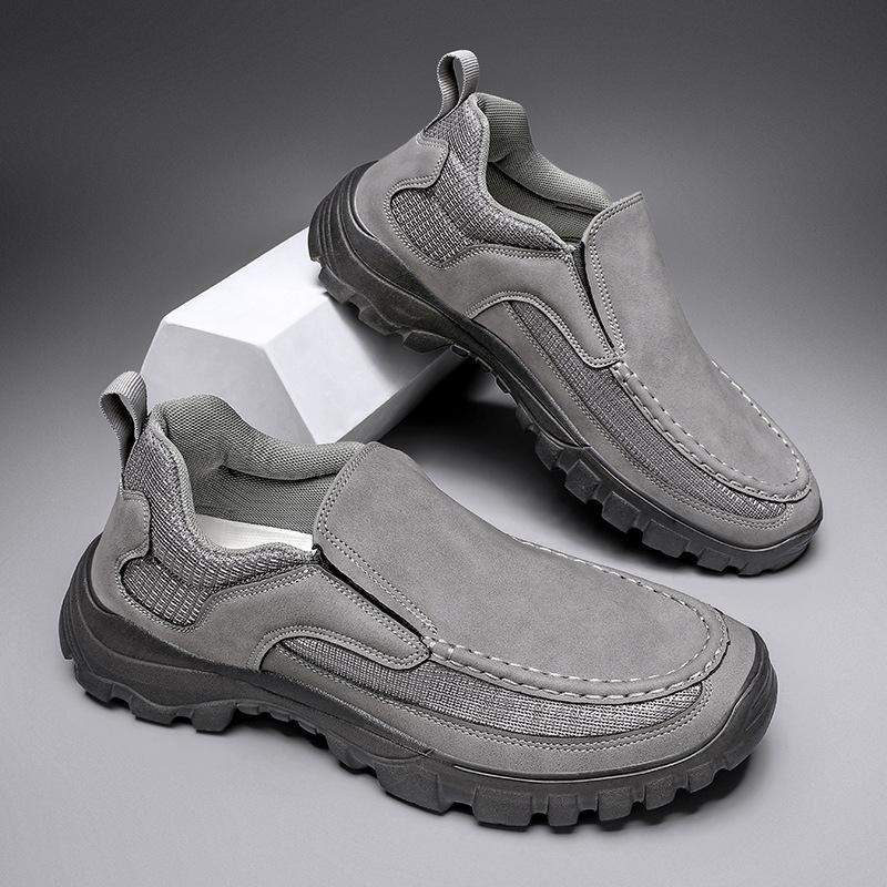 New Men's Casual Loafers Comfortable Walking Shoes EVA Cross-border Ultra Light Foreign Trade Men's Shoes 400g Jinjiang Cold Sticky Shoes