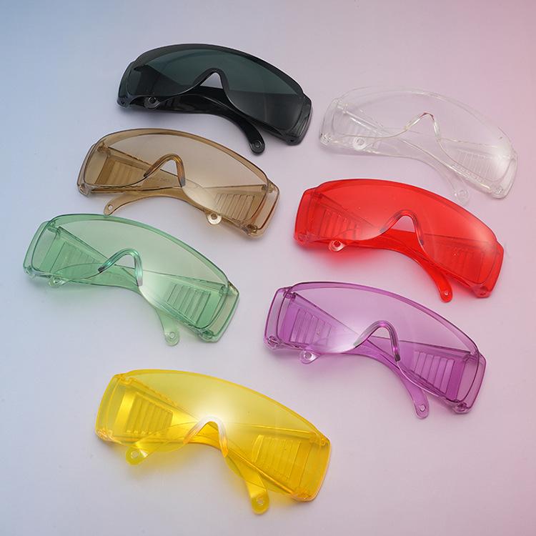 Labor Protection Glasses Wholesale Color Blinds Glasses Windproof Dustproof Waterproof Impact Resistant Protective Glasses Factory Direct Sales