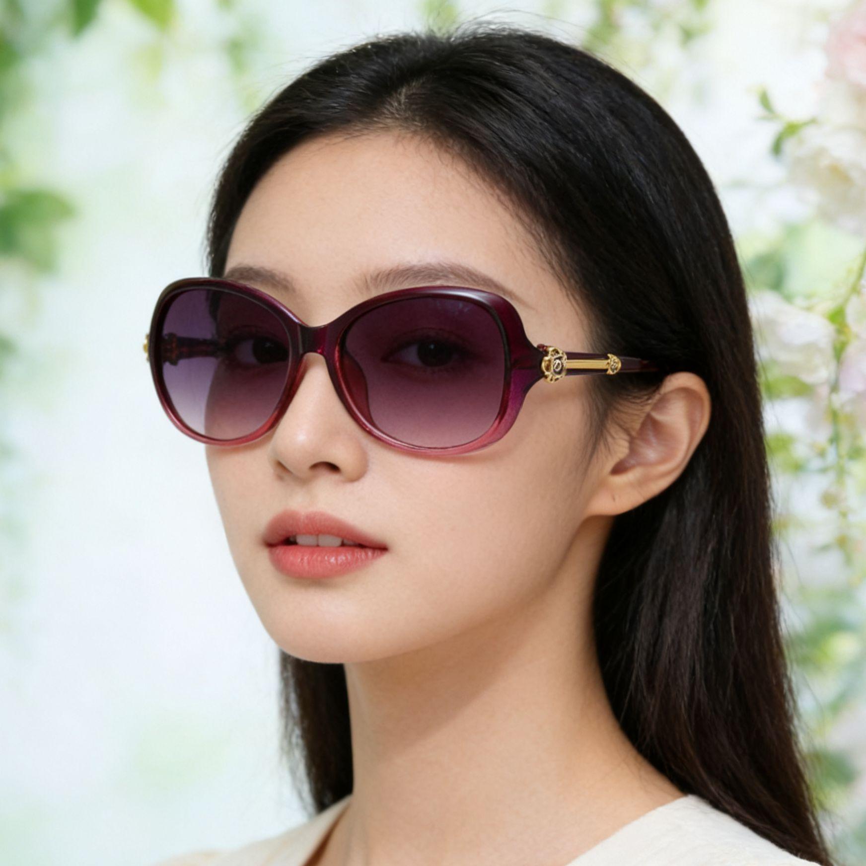 Sunglasses ladies fashion large frame progressive sunglasses 2578 sunglasses sunglasses wholesale new driving tide
