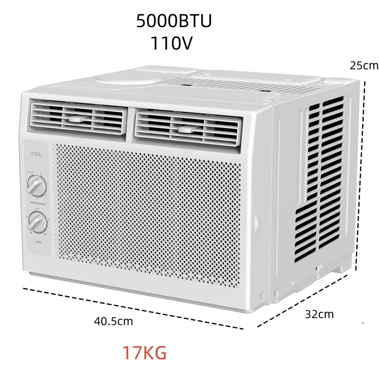 Foreign Trade Export Single Cooling Window Air Conditioner 110V~60Hz 8000/12000/14000/15000Btu R32