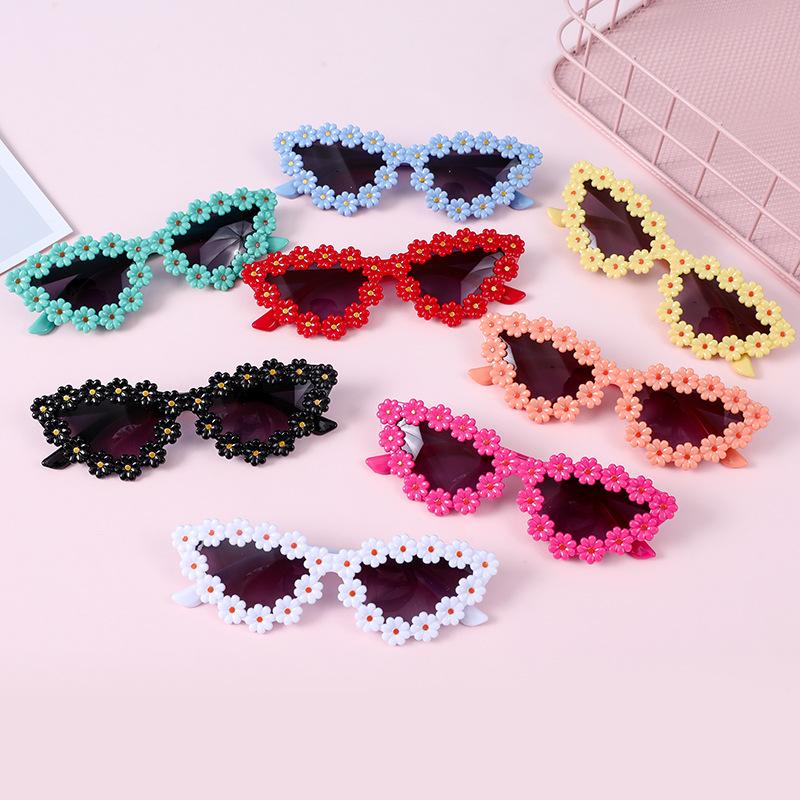 Children's Sunglasses Sunglasses Baby Girls' Polarized Sunshade Cute Cartoon Cat Glasses Boys' Fashionable Personalized Fashion