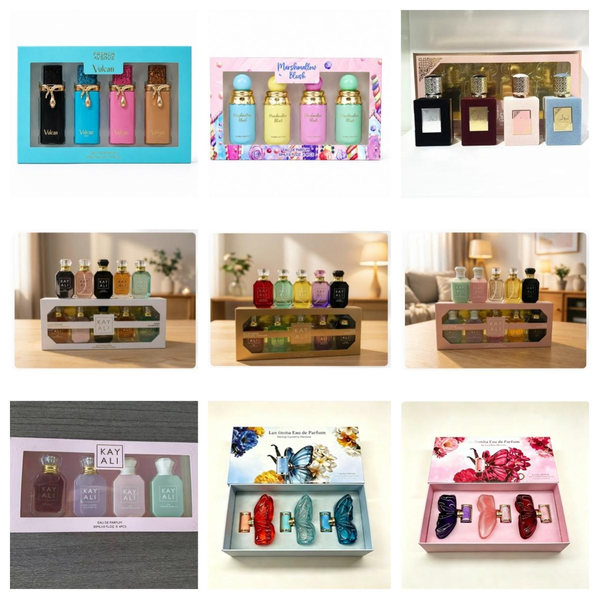 Cross-border women's gift box perfume, Amazon's best-selling Middle Eastern Arabian perfume, men's and women's cosmetic sets, direct sales
