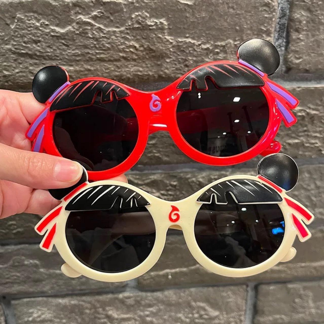25 New Trendy Cute Cartoon Baby Sunglasses Uv Protection Sunshade Decorative Children's Sunglasses Nezha Sunglasses