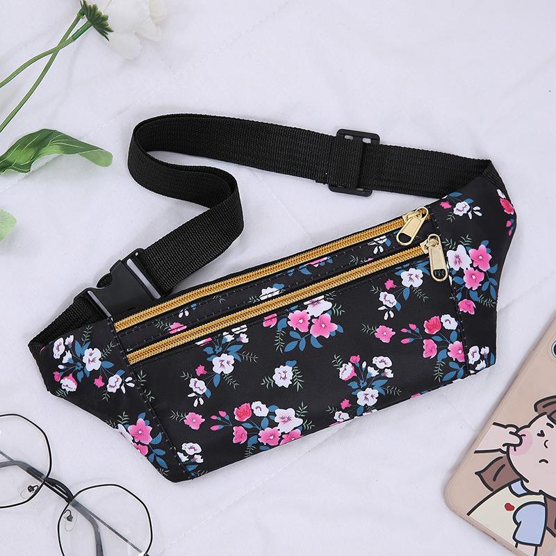 Outdoor Sports Leisure Waist Bag Ultra-thin Personal Anti-theft Storage Mobile Phone Bag Fitness Running Multifunctional Waist Bag