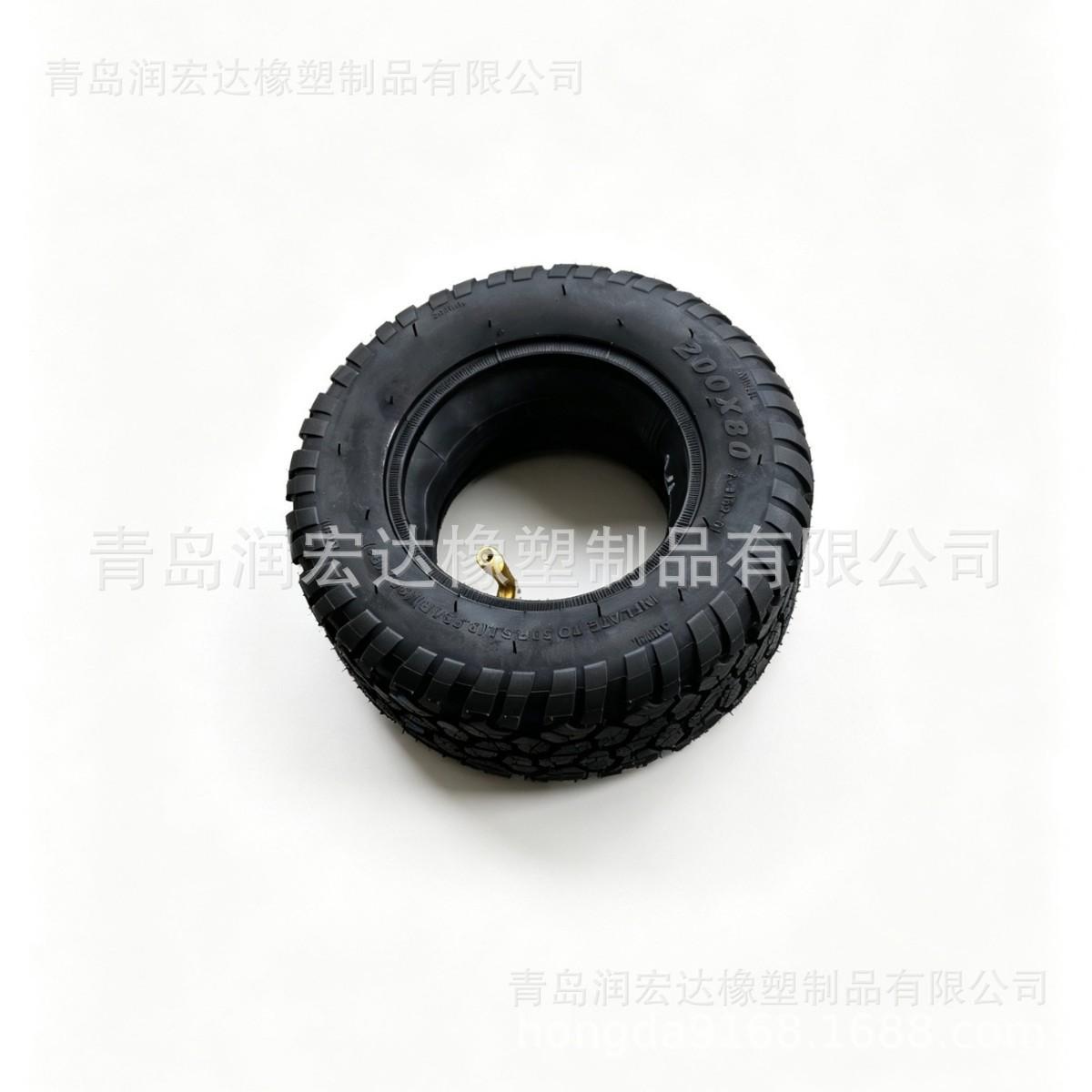 200×80 8inch Widened Tires for Four-Wheel Off-Road Vehicles, Go-Kart Tires, Electric Scooter Inner and Outer Tires