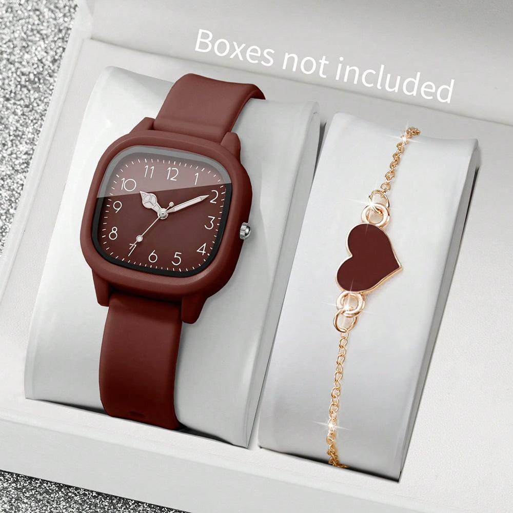 Cross-Border Popular Watches with High Aesthetic Value, Digital Watches for Students, Korean Style, Light Luxury, Sporty, Fashionable Women's Models, Direct from the Factory