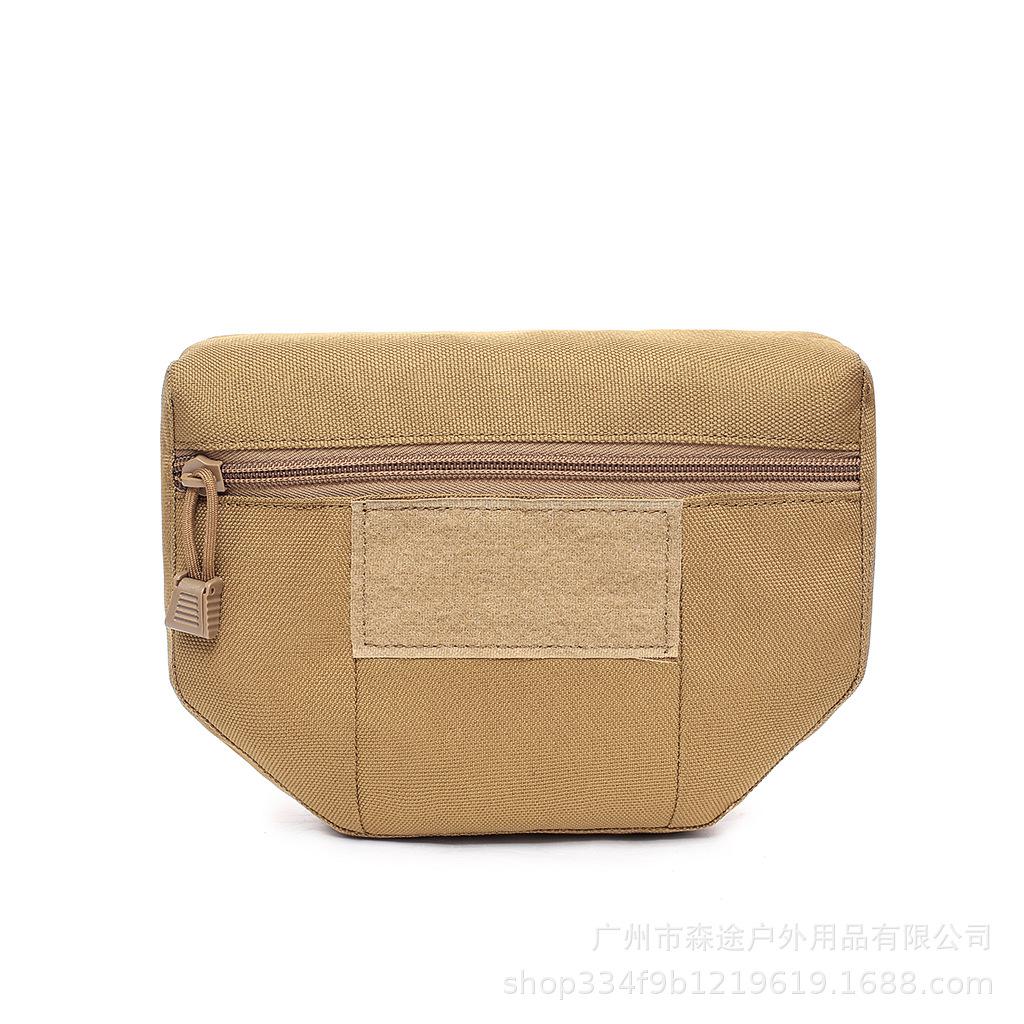 Outdoor Tactical Belly Bag Sundries Bag Multi-Functional Neutral Waist Bag Real Cs Accessories Bag