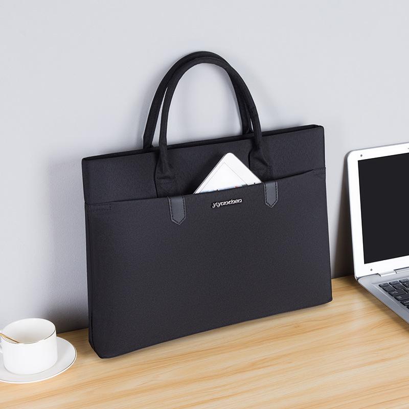 Ziyousin 925 Briefcase Men's Bag Document Bag Business Men's Portable Briefcase Business Meeting Bag Customization