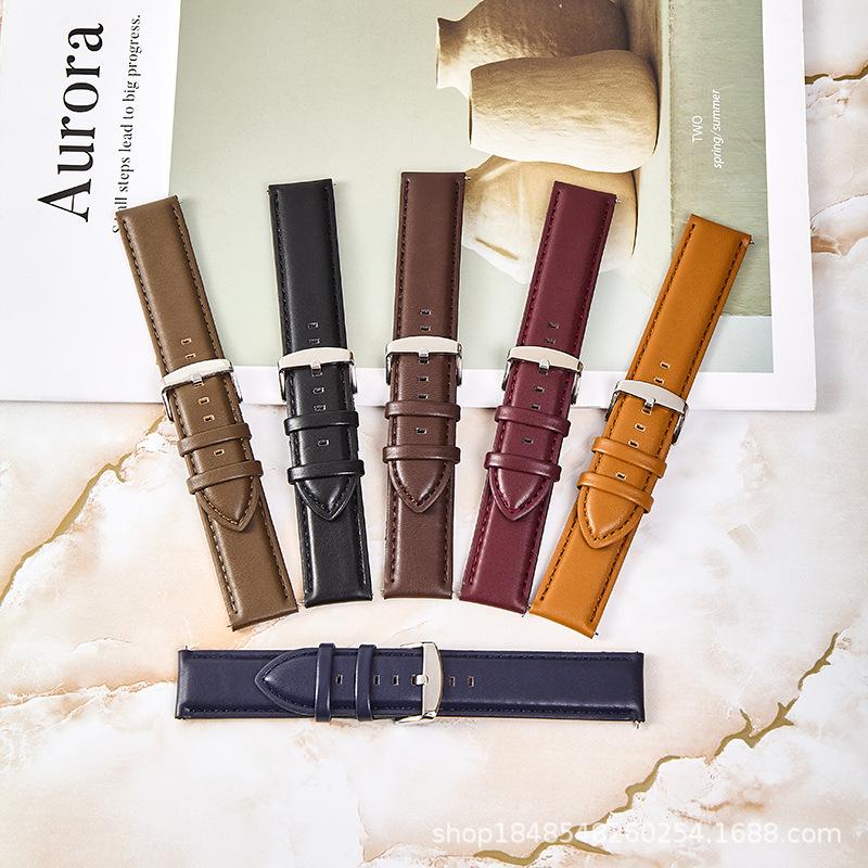 In-Stock New High-End Ultra-Flexible Dw Watch Strap Suitable for Dw18Mm Unisex Soft Pin Buckle Strap Cross-Border Wholesale