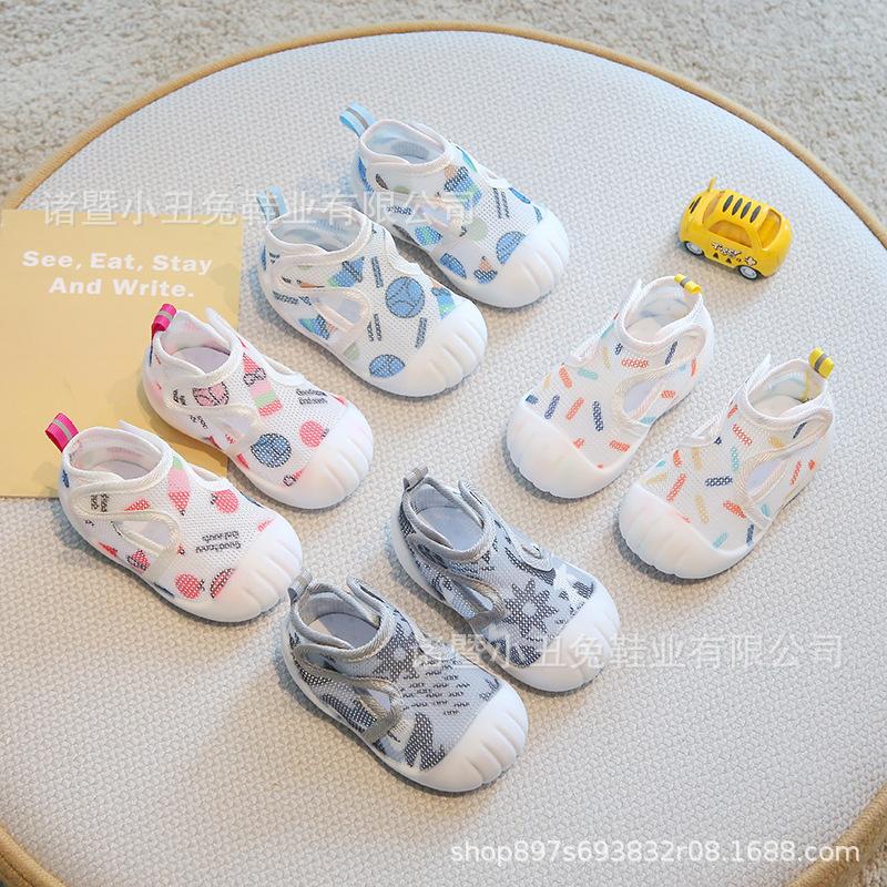 Toddler Shoes, Summer Breathable, Soft-Soled, Non-Slip Sandals for Boys and Girls, Baby Shoes, Functional Shoes for Children