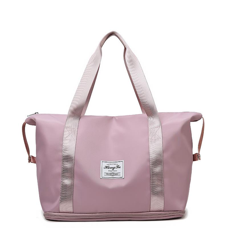 Fashion Short Distance Portable Travel Bag Travel Bag Large Capacity Storage Bag Shoulder Bag Women's Sports Yoga Fitness Bag