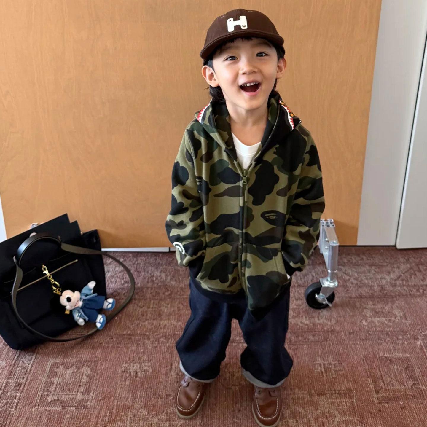 Boys' Jackets, Kidsren's Spring & Fall Clothing 2025 New Handsome Camouflage Hooded Sweatshirts, Baby Girls' Trendyy Long-Sleeved Jackets