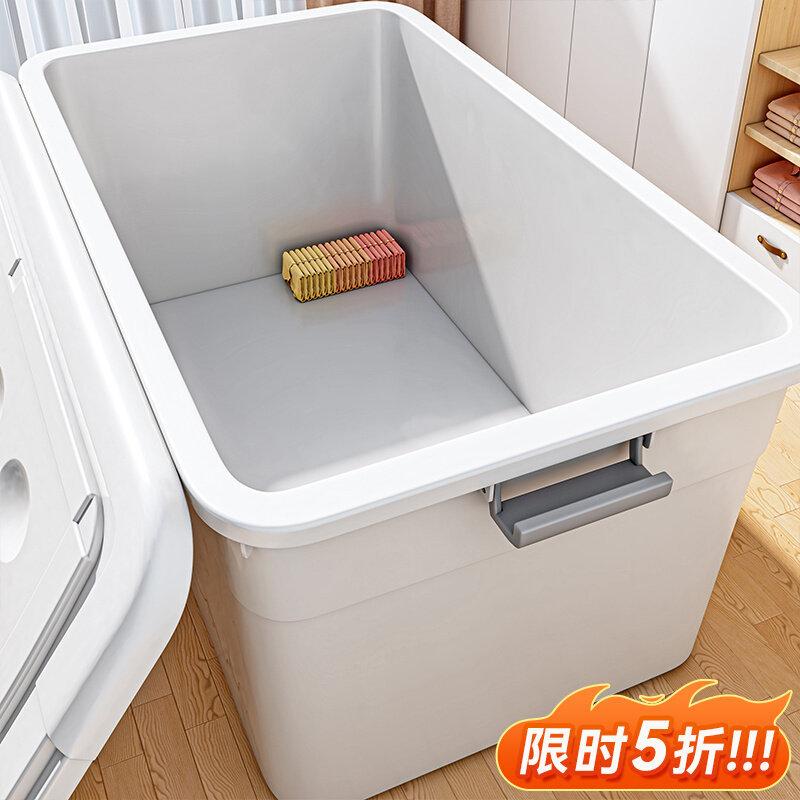 Storage Box for Home Use, Large Capacity Storage Box for Clothes, Toy Plastic Storage Turnover Box